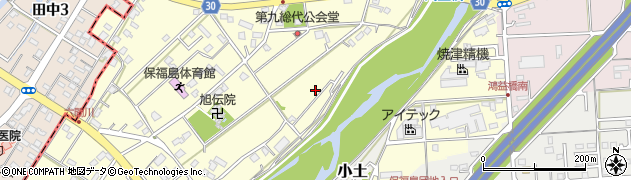 静岡県焼津市保福島753周辺の地図