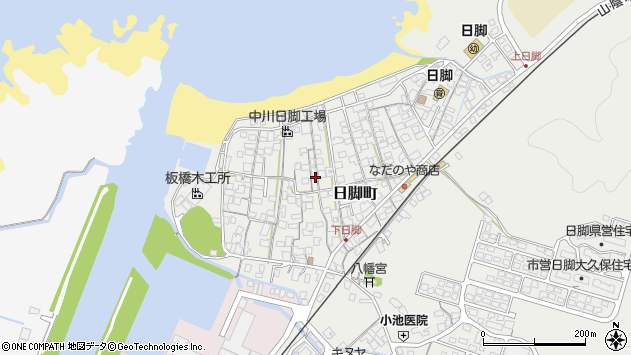 〒697-1322 島根県浜田市日脚町の地図