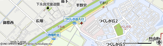 愛知県西尾市駒場町五反田136周辺の地図