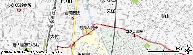 京都府城陽市平川茶屋裏45周辺の地図