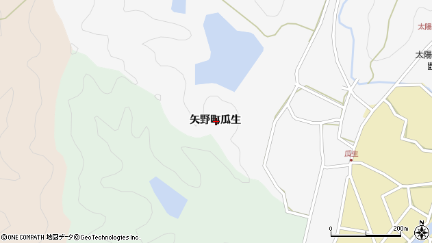 〒678-0091 兵庫県相生市矢野町森の地図