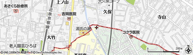 京都府城陽市平川茶屋裏47周辺の地図