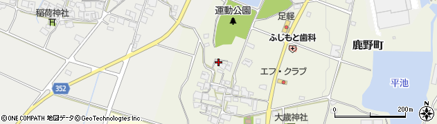 兵庫県小野市鹿野町2236周辺の地図