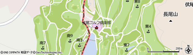 伏尾ゴルフ倶楽部周辺の地図