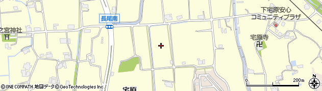 兵庫県神戸市北区長尾町（宅原）周辺の地図