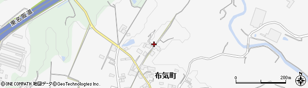 三重県亀山市布気町774周辺の地図