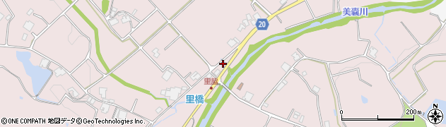 兵庫県三木市口吉川町里脇26周辺の地図