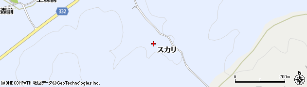 愛知県豊川市萩町（スカリ）周辺の地図