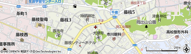中川金網商店周辺の地図