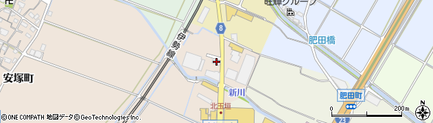 三重県鈴鹿市安塚町100周辺の地図