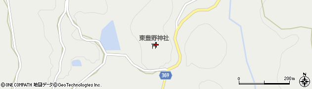 東豊野神社周辺の地図
