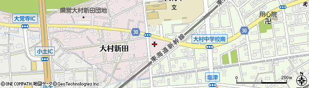 ほっともっと焼津大村店周辺の地図