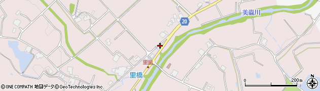 兵庫県三木市口吉川町里脇7周辺の地図