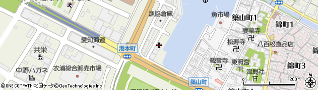 師崎ヤンマー商会周辺の地図