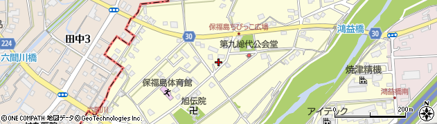 静岡県焼津市保福島630周辺の地図