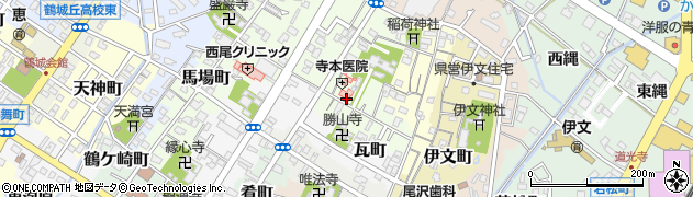 寺本医院周辺の地図