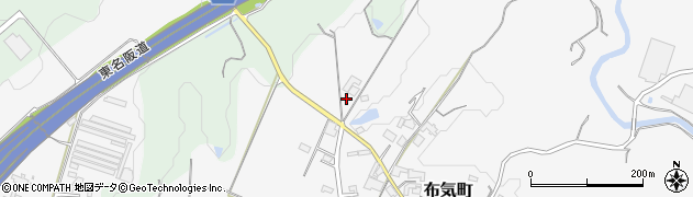 三重県亀山市布気町781周辺の地図