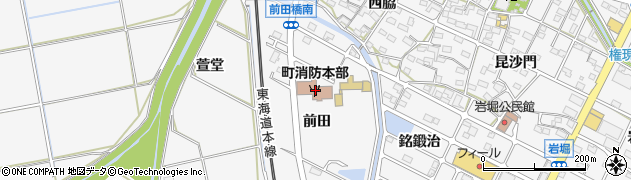 愛知県額田郡幸田町菱池前田41周辺の地図