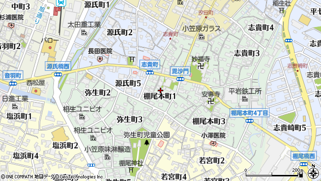 〒447-0815 愛知県碧南市棚尾本町の地図