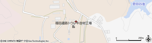福田道路トウレキ合材工場周辺の地図