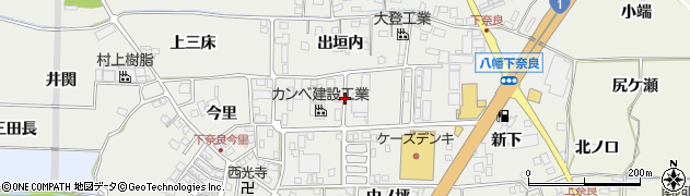 京都府八幡市下奈良南頭周辺の地図