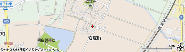 三重県鈴鹿市安塚町414周辺の地図