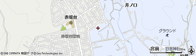 愛知県豊川市赤坂町北平山周辺の地図