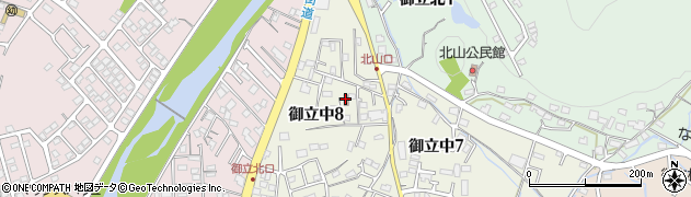 横関公民館周辺の地図