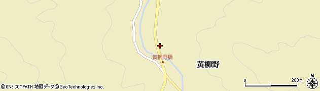 愛知県新城市黄柳野（新田）周辺の地図