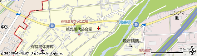 静岡県焼津市保福島600周辺の地図