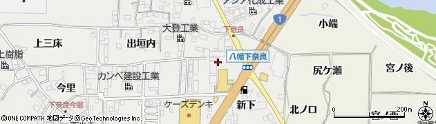 京都府八幡市下奈良（宮ノ道）周辺の地図
