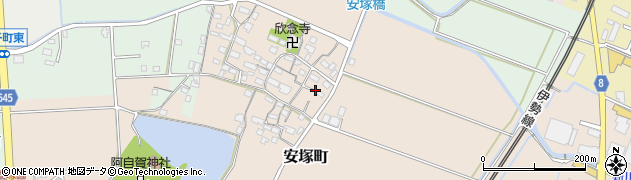 三重県鈴鹿市安塚町438周辺の地図