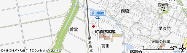 愛知県額田郡幸田町菱池前田39周辺の地図