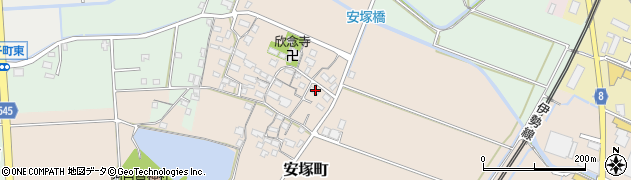 三重県鈴鹿市安塚町450周辺の地図