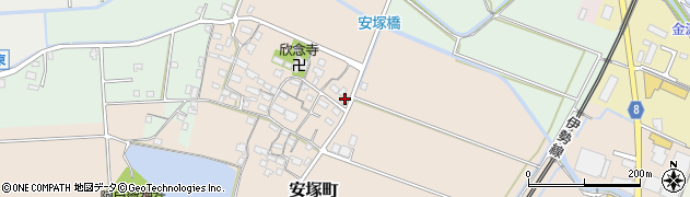 三重県鈴鹿市安塚町452周辺の地図