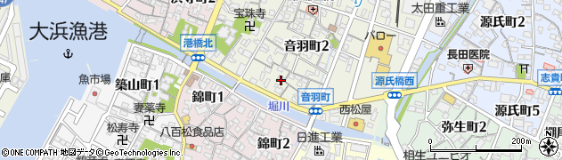 愛知県碧南市音羽町3丁目周辺の地図
