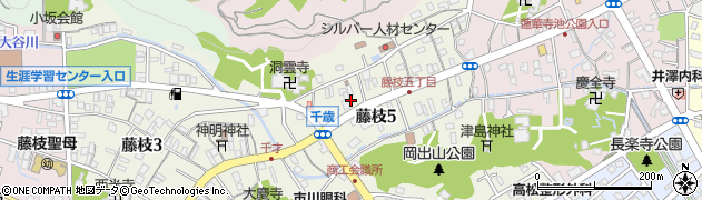 増田氷室周辺の地図