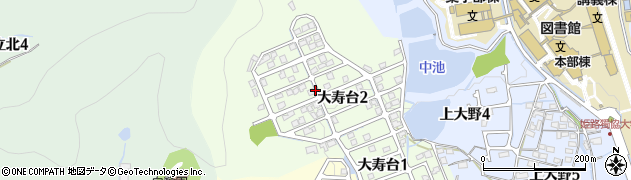 兵庫県姫路市大寿台周辺の地図