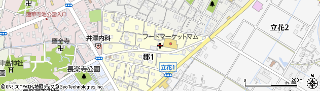 クリーニングのサトウ藤枝店周辺の地図