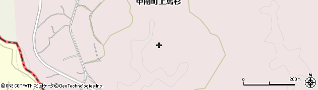 滋賀県甲賀市甲南町上馬杉1193周辺の地図