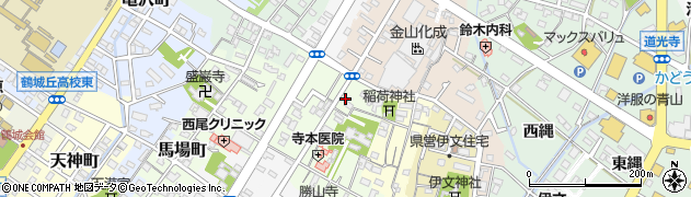 津川デンタルオフィス周辺の地図