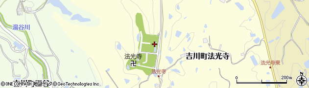 湯川山ロイヤルメモリアルパーク周辺の地図