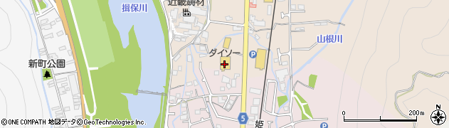 ダイソー龍野北店周辺の地図