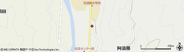 ＪＡしまね羽須美周辺の地図