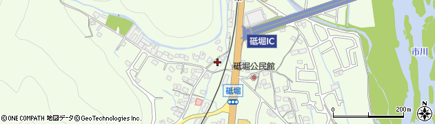 兵庫県姫路市砥堀1032周辺の地図
