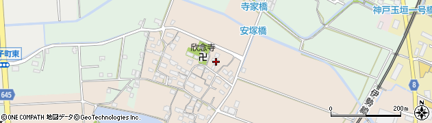 三重県鈴鹿市安塚町458周辺の地図