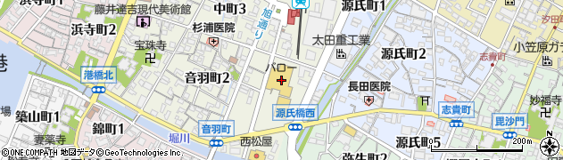 バロー碧南店周辺の地図