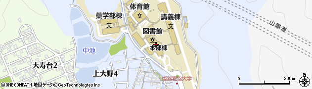 姫路獨協大学　地域連携課周辺の地図