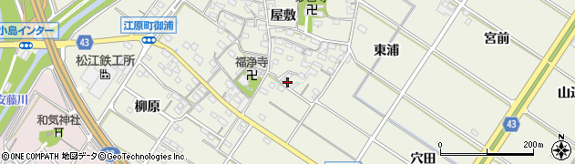 浅井仏檀店周辺の地図