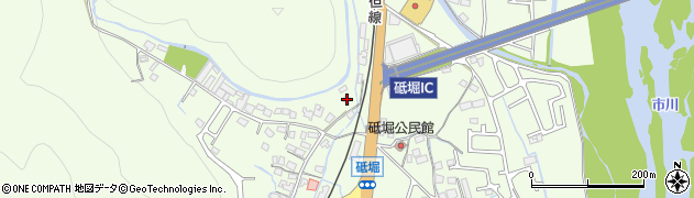 兵庫県姫路市砥堀1106周辺の地図